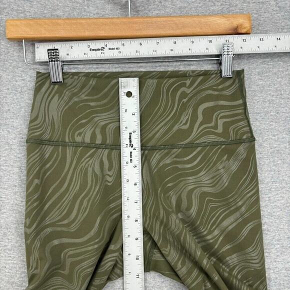 Fabletics Leggings Womens Small Green Powerhold Liza Koshy Gym Yoga Running Run - Picture 7 of 11